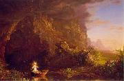 Thomas Cole The Voyage of Life: Childhood Norge oil painting reproduction